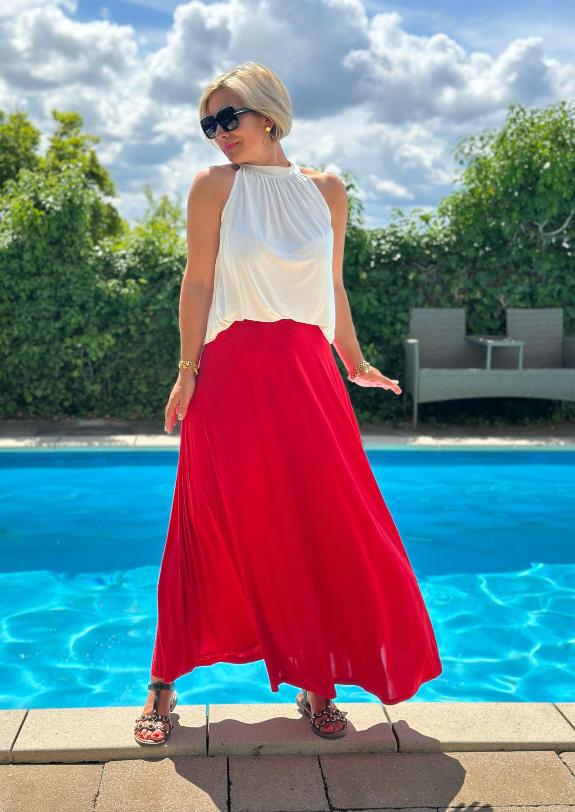 Maxirock „Capri Rouge“
