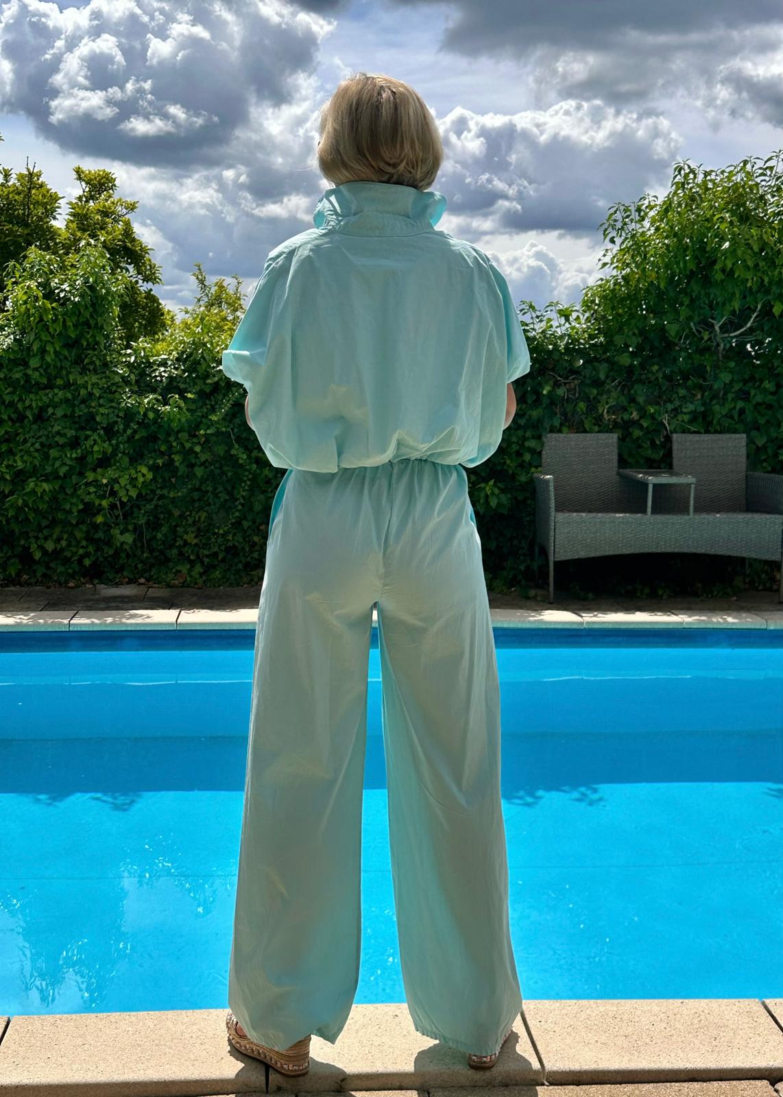 Hose „Sunny Days“ in Türkis