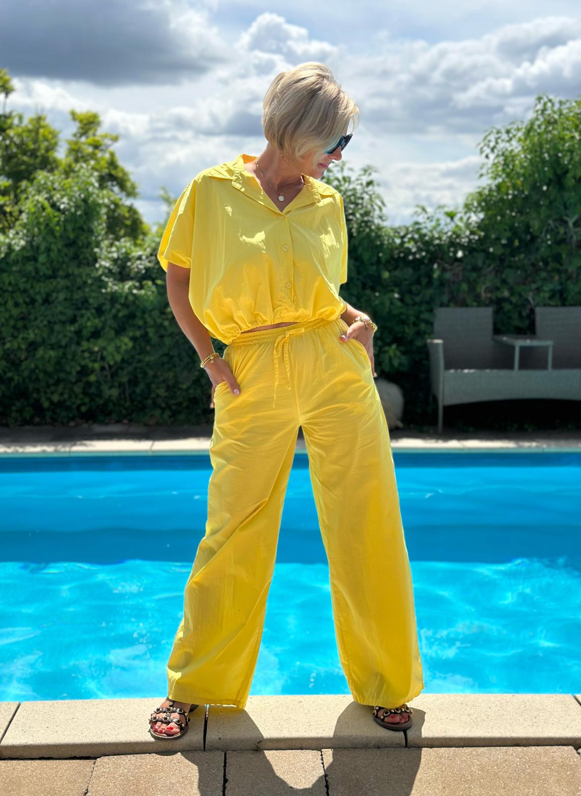 Hose „Sunny Days“ in Gelb