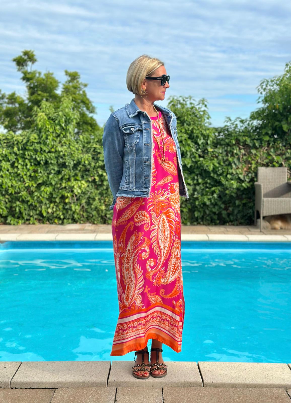 Maxikleid „Soleil Rose“