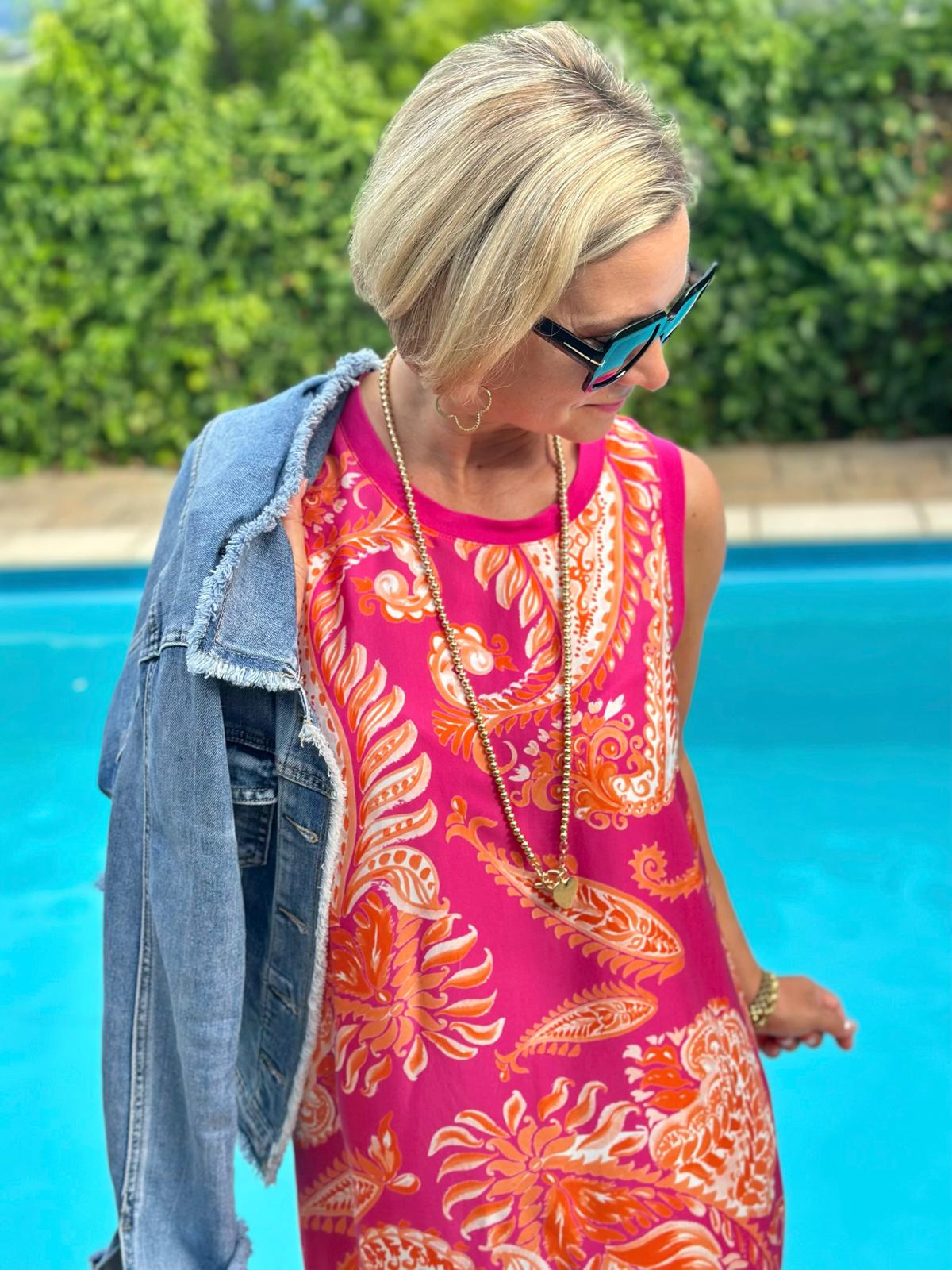 Maxikleid „Soleil Rose“