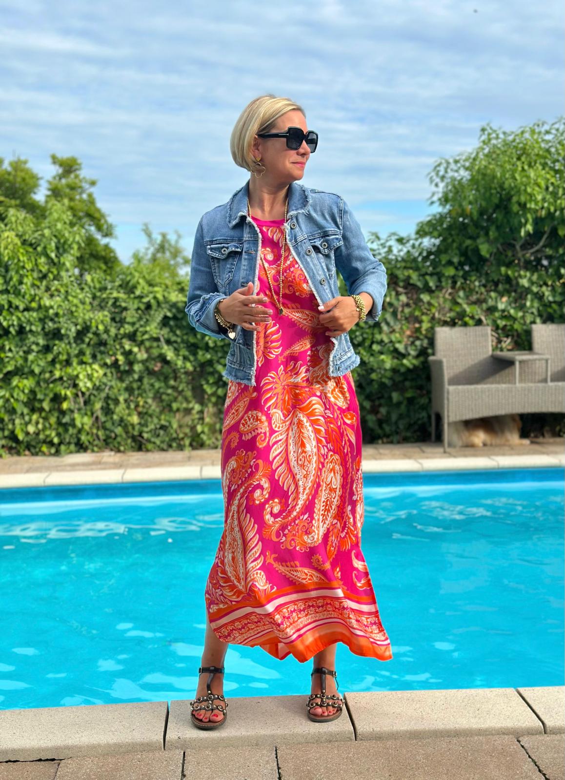 Maxikleid „Soleil Rose“