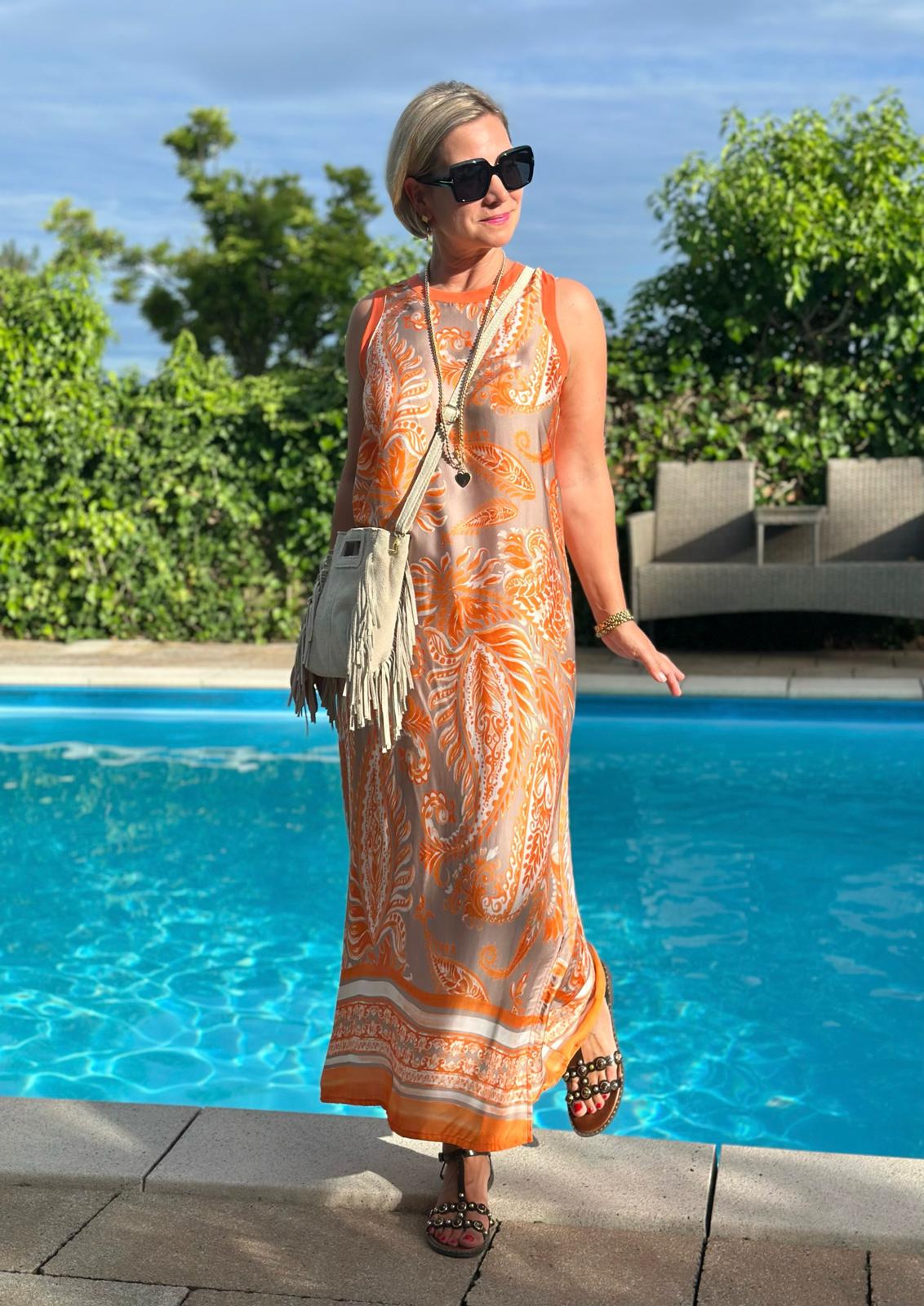Maxikleid „Sunset Glow“