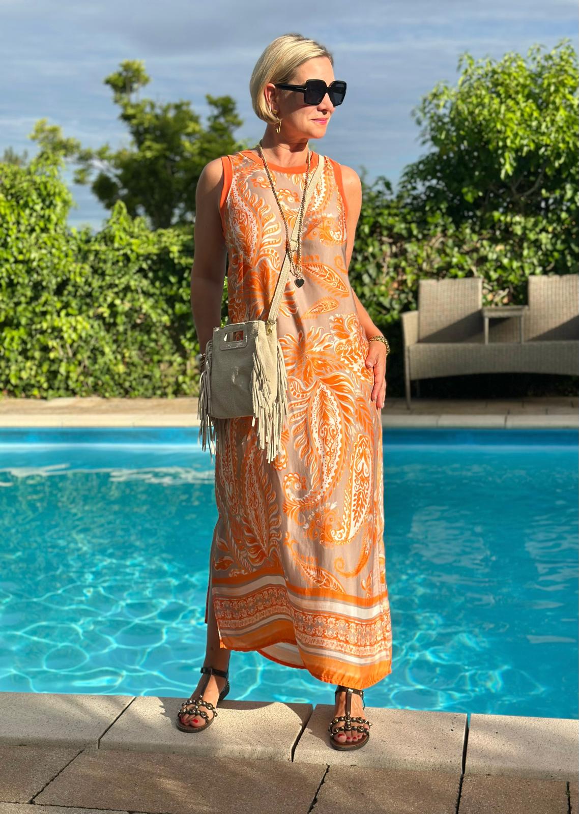 Maxikleid „Sunset Glow“