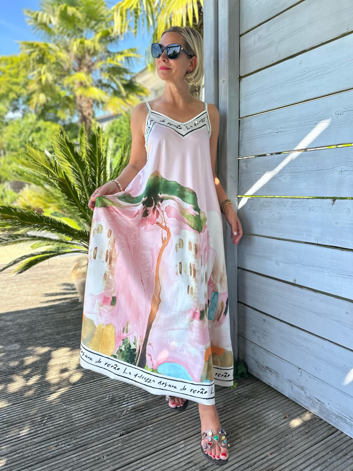 Lieblingskleid "Seaside Art" in Rosa