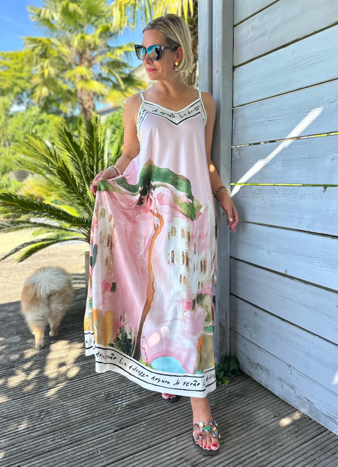 Lieblingskleid "Seaside Art" in Rosa