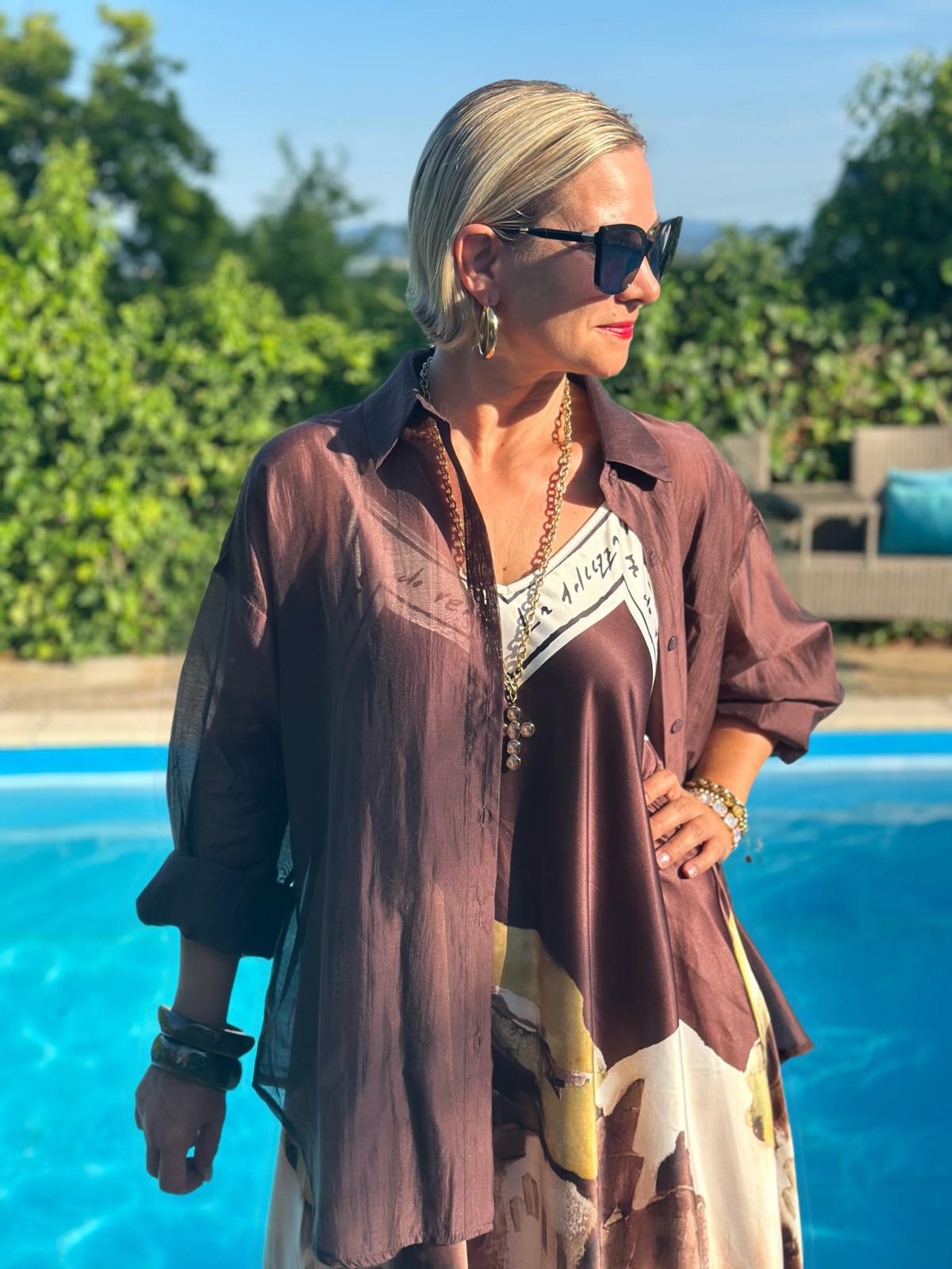 Bluse Chocolate Sunset