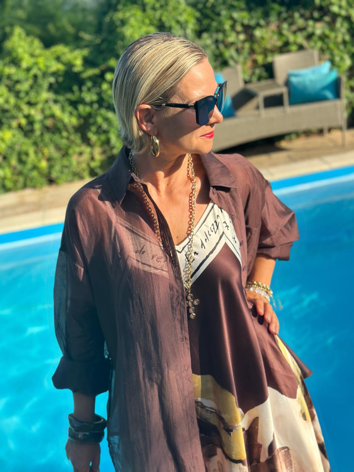 Bluse Chocolate Sunset