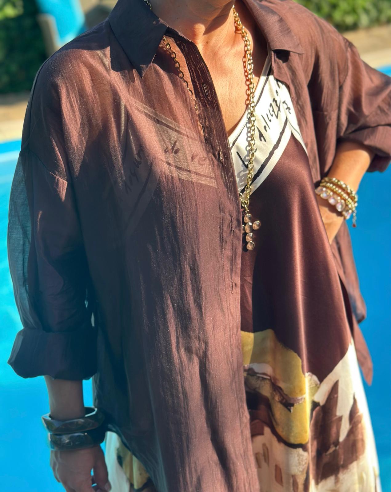 Bluse Chocolate Sunset
