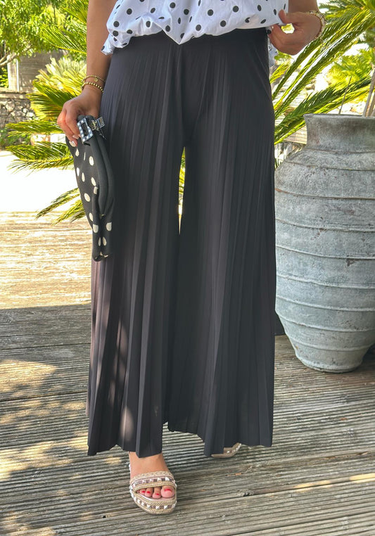 Kofferhose „Capri Schwarz"