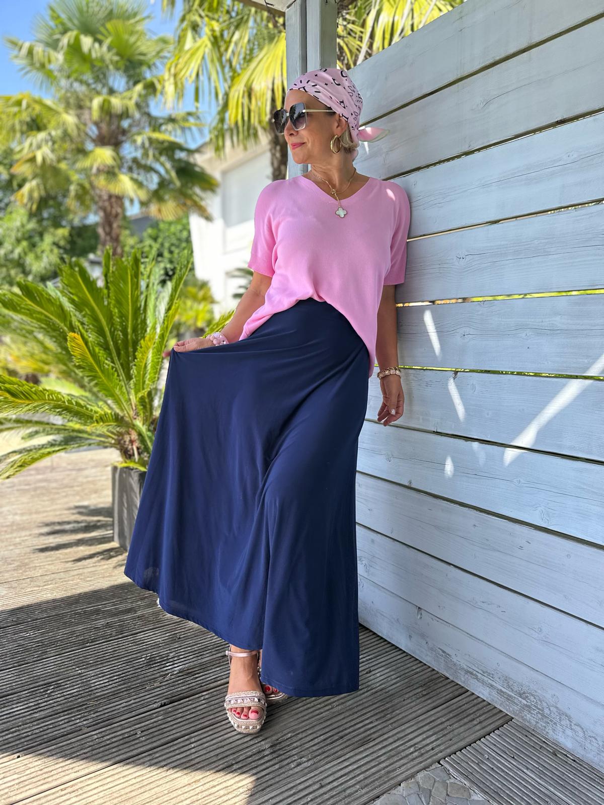 Leichter Sommerpulli „Urban Elegance“ in Rosa