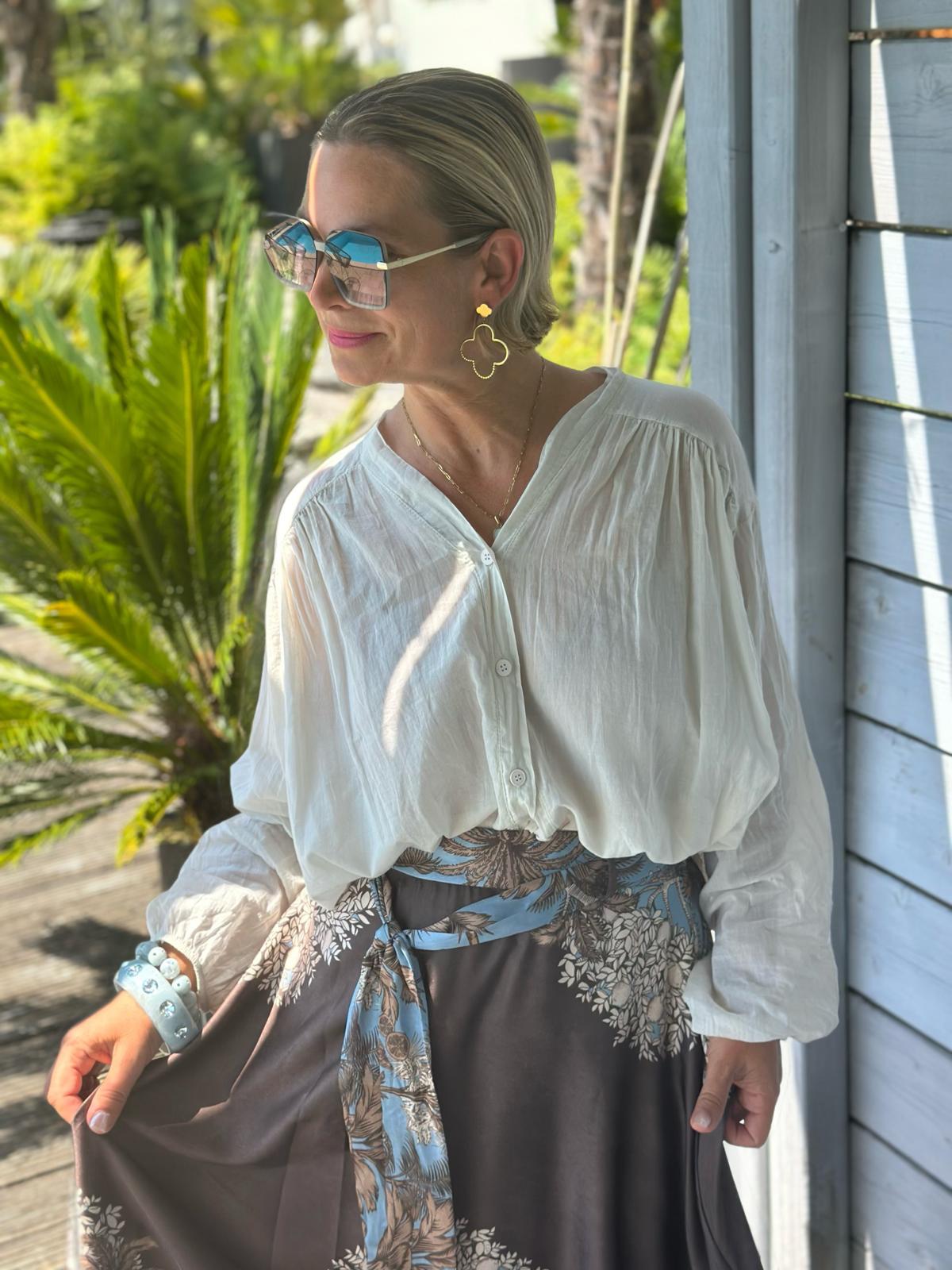 Bluse "Cremé Escape"