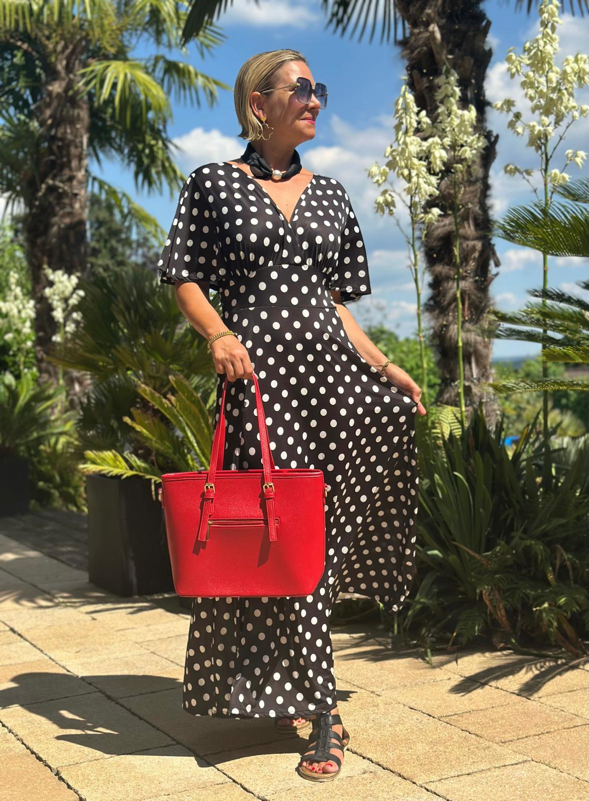 Maxikleid "Coco Dots"