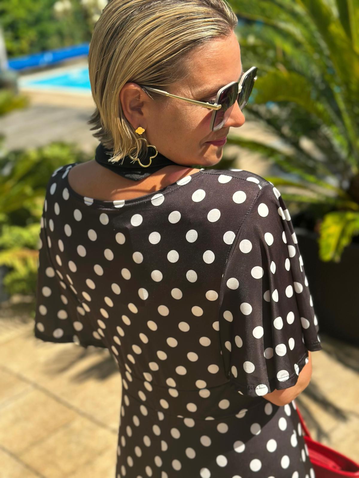 Maxikleid "Coco Dots"