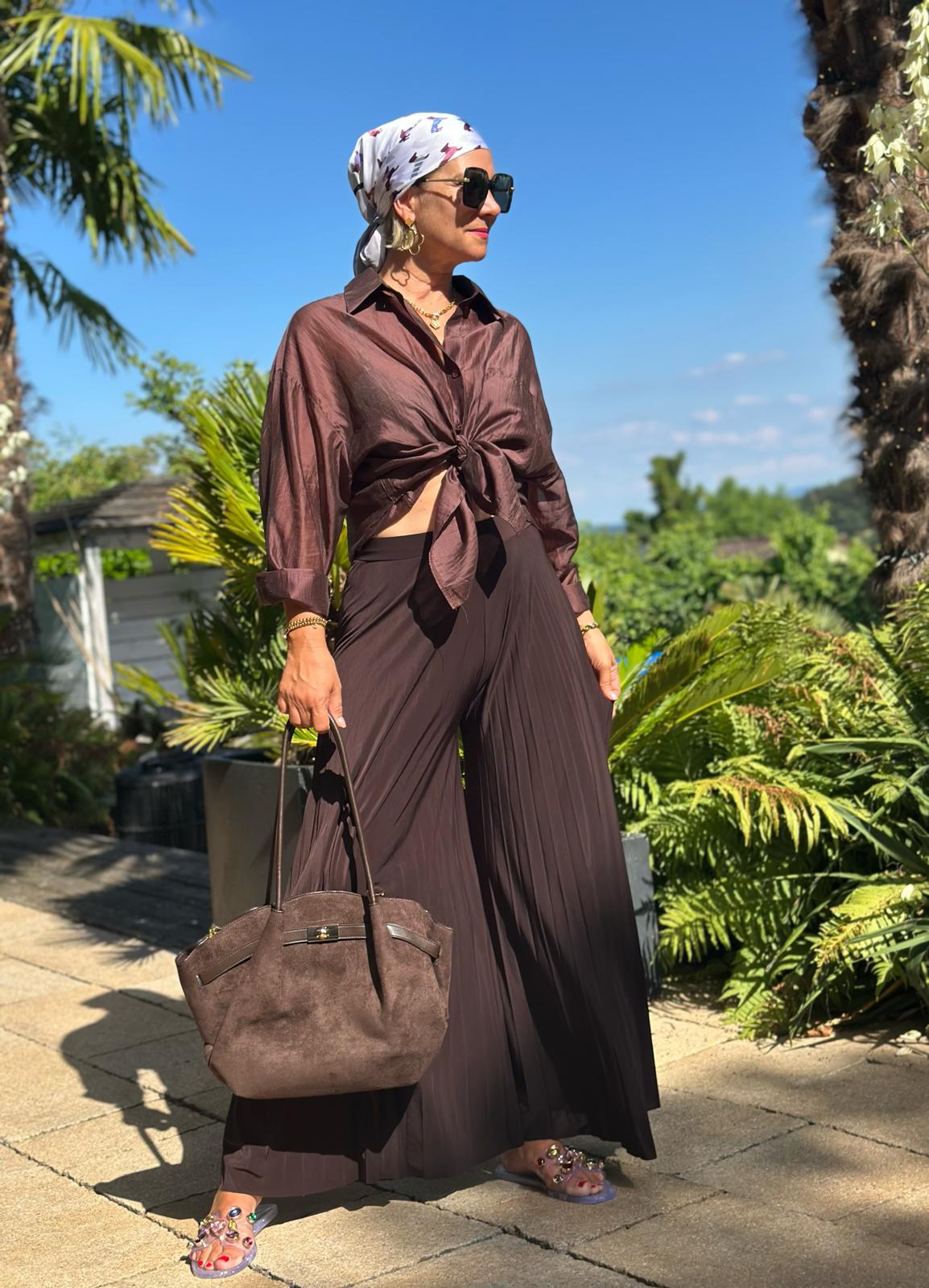 Bluse Chocolate Sunset