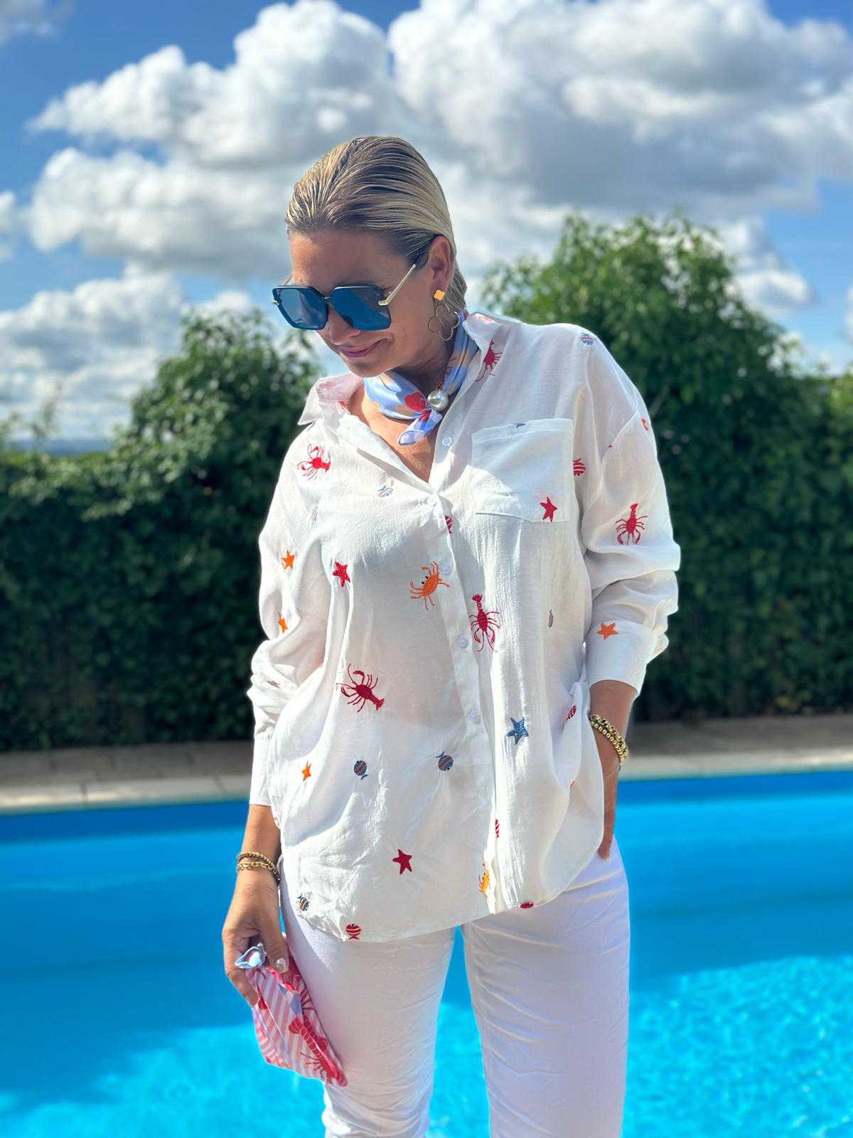 Bluse "Sea Treasures"