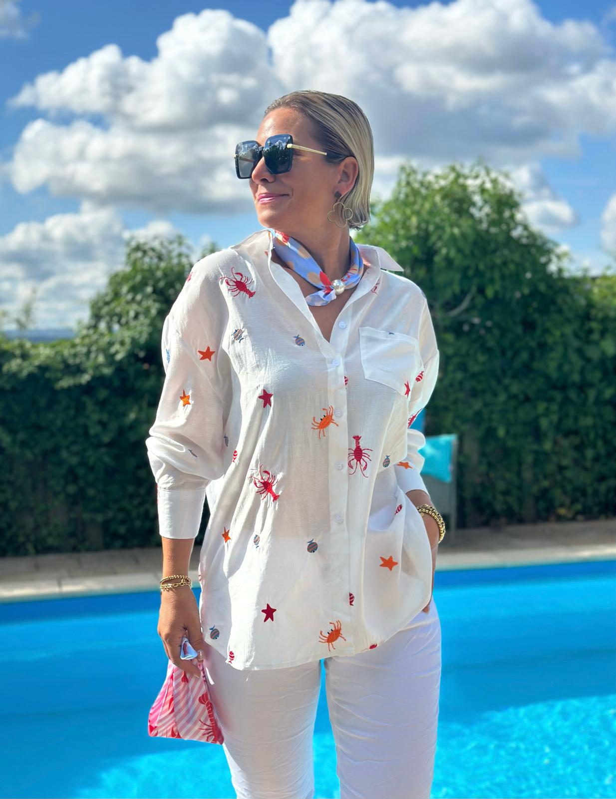 Bluse "Sea Treasures"