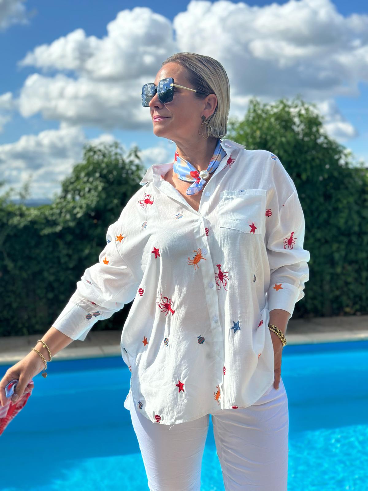 Bluse "Sea Treasures"