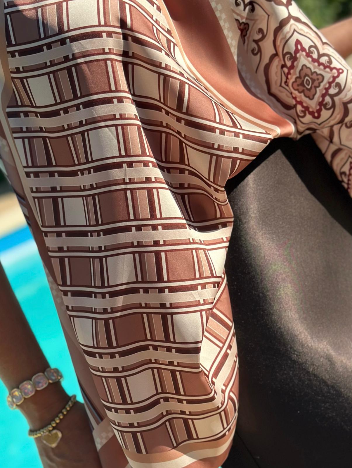 Top "Mediterrane Eleganz" in Nougat