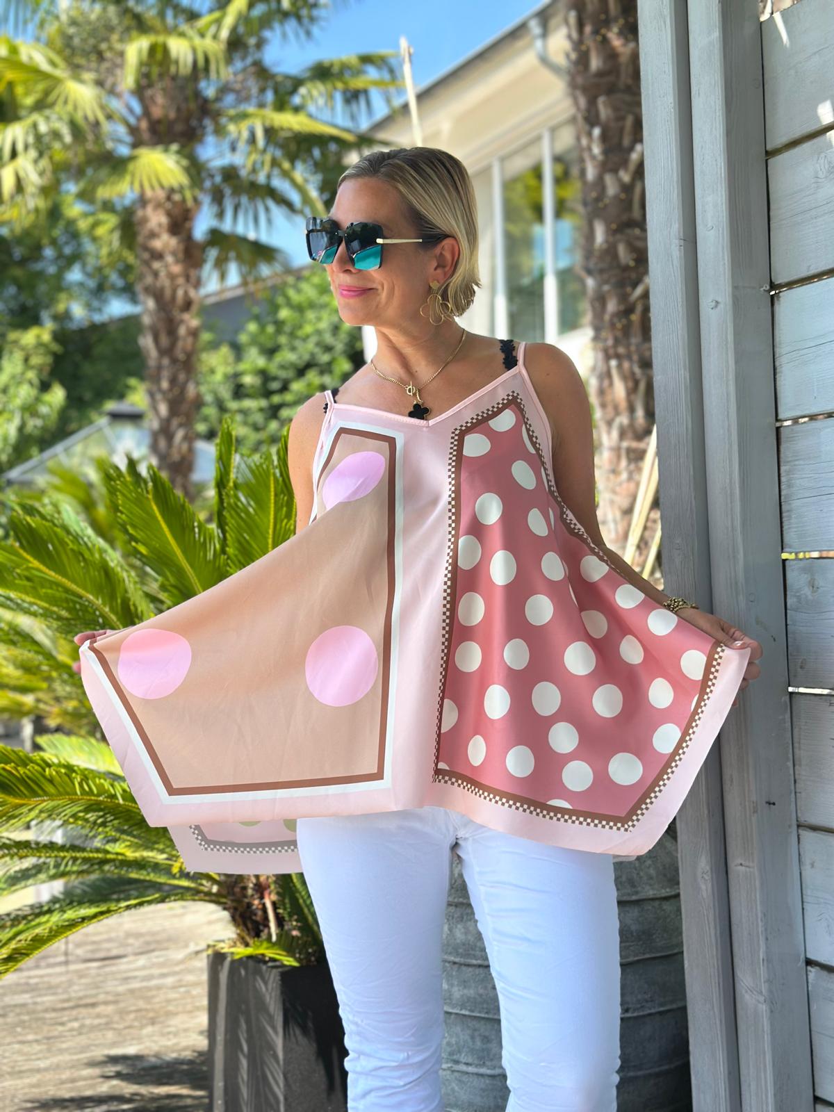 Top "Bella Puntini" in Rosé