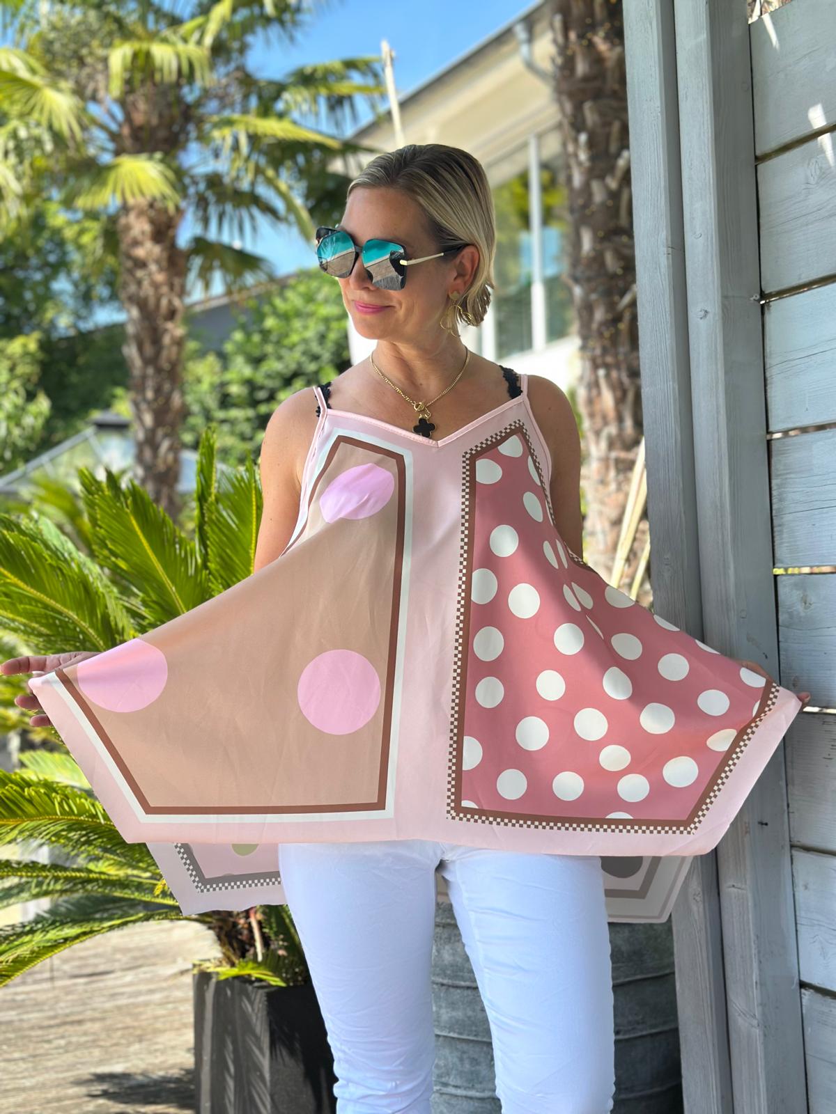 Top "Bella Puntini" in Rosé