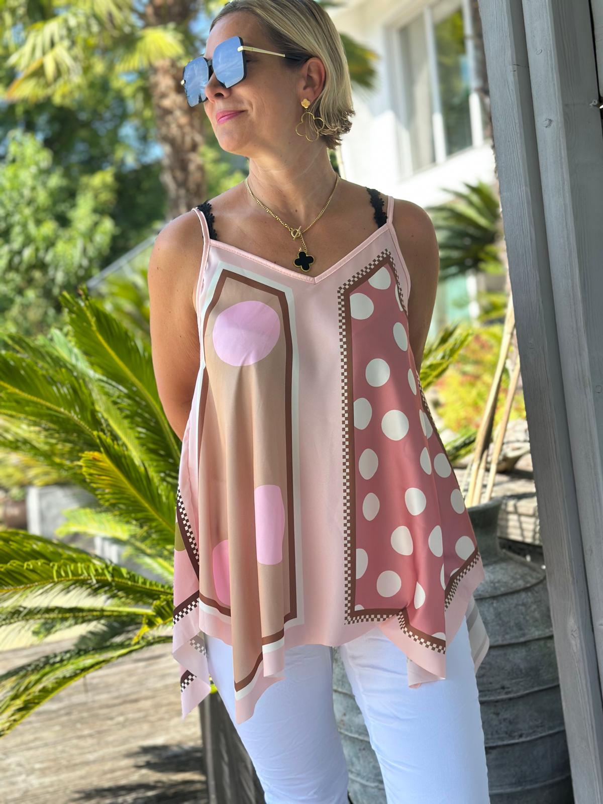 Top "Bella Puntini" in Rosé
