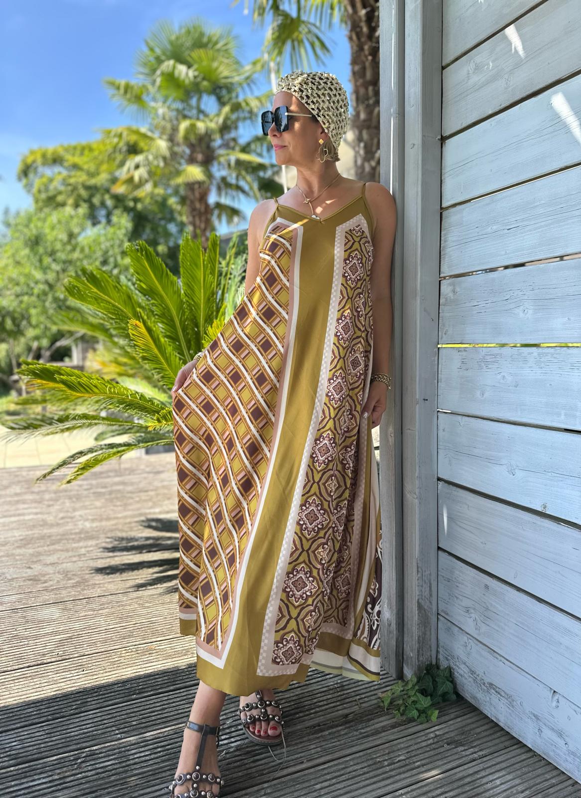 Kleid "Palermo Love" in Kiwi