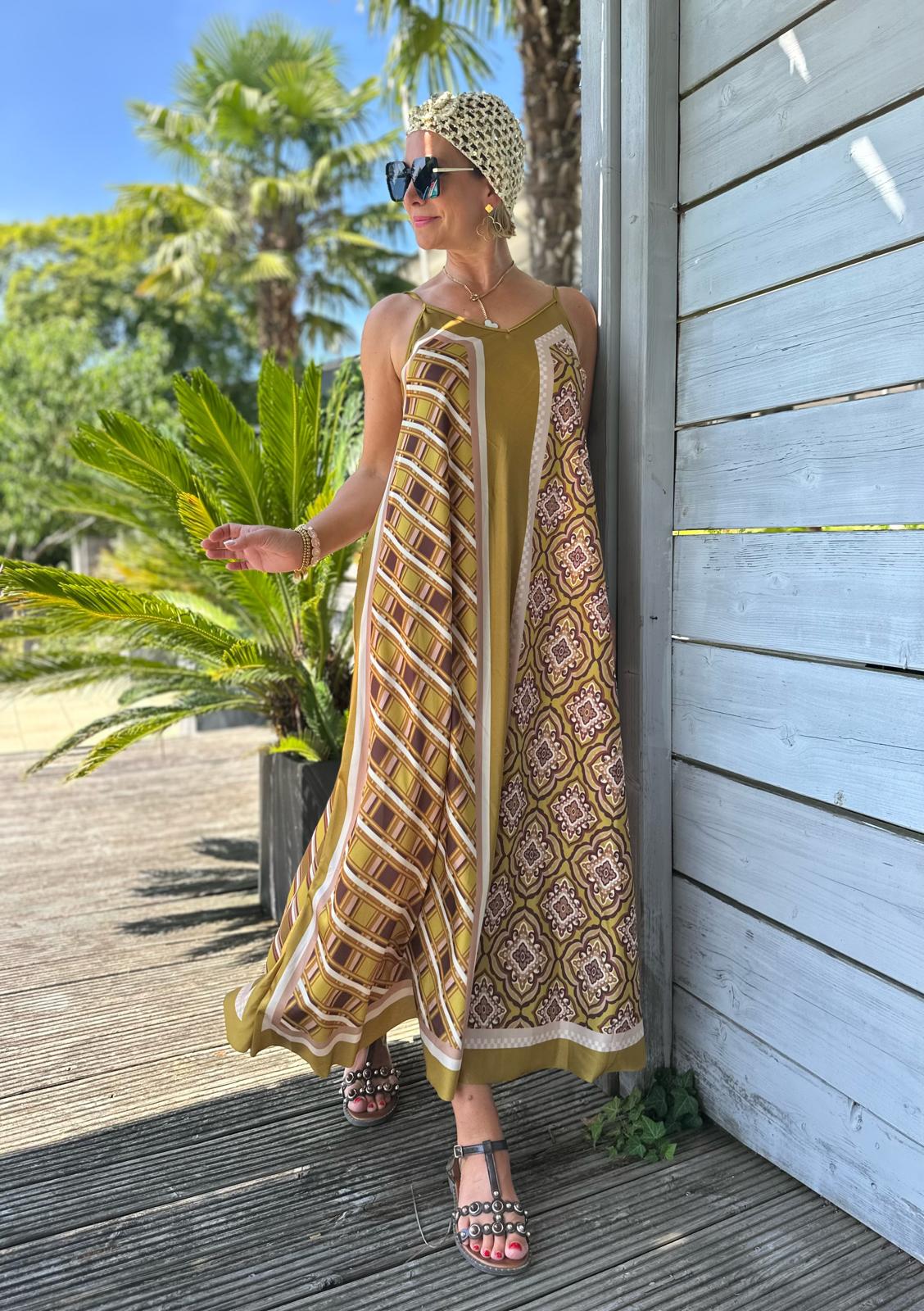 Kleid "Palermo Love" in Kiwi