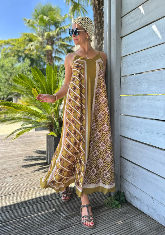 Kleid "Palermo Love" in Kiwi
