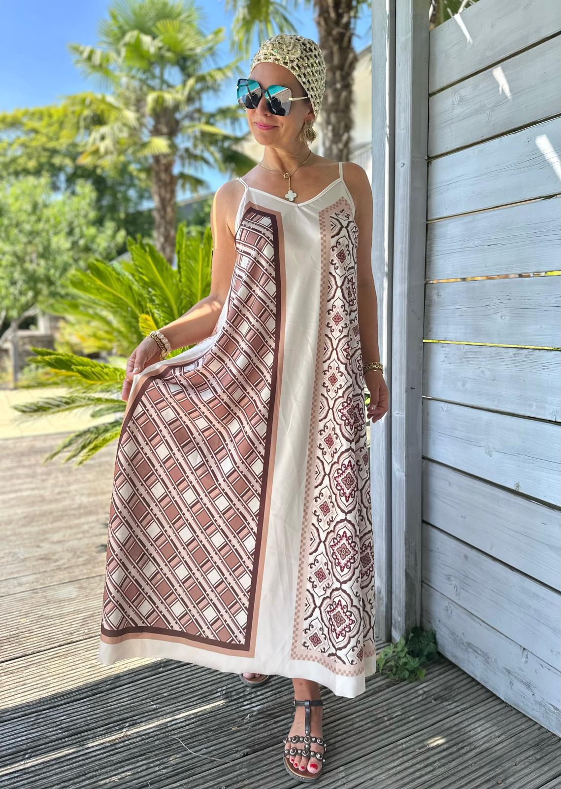 Kleid "Palermo Love" in Cremé