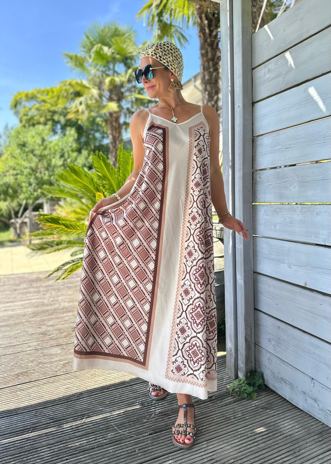 Kleid "Palermo Love" in Cremé