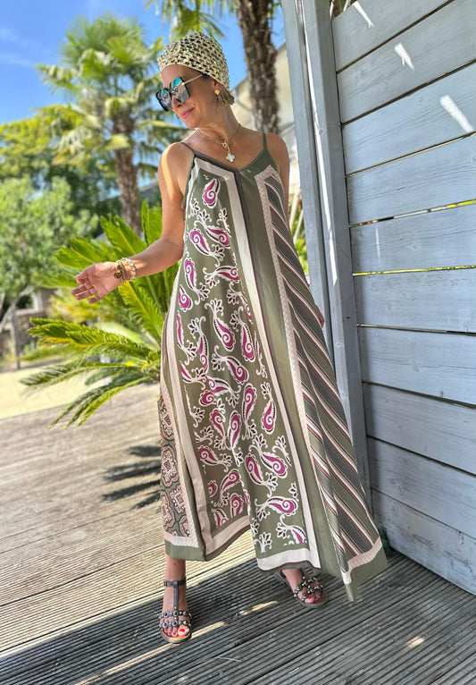 Kleid "Palermo Love" in Olive