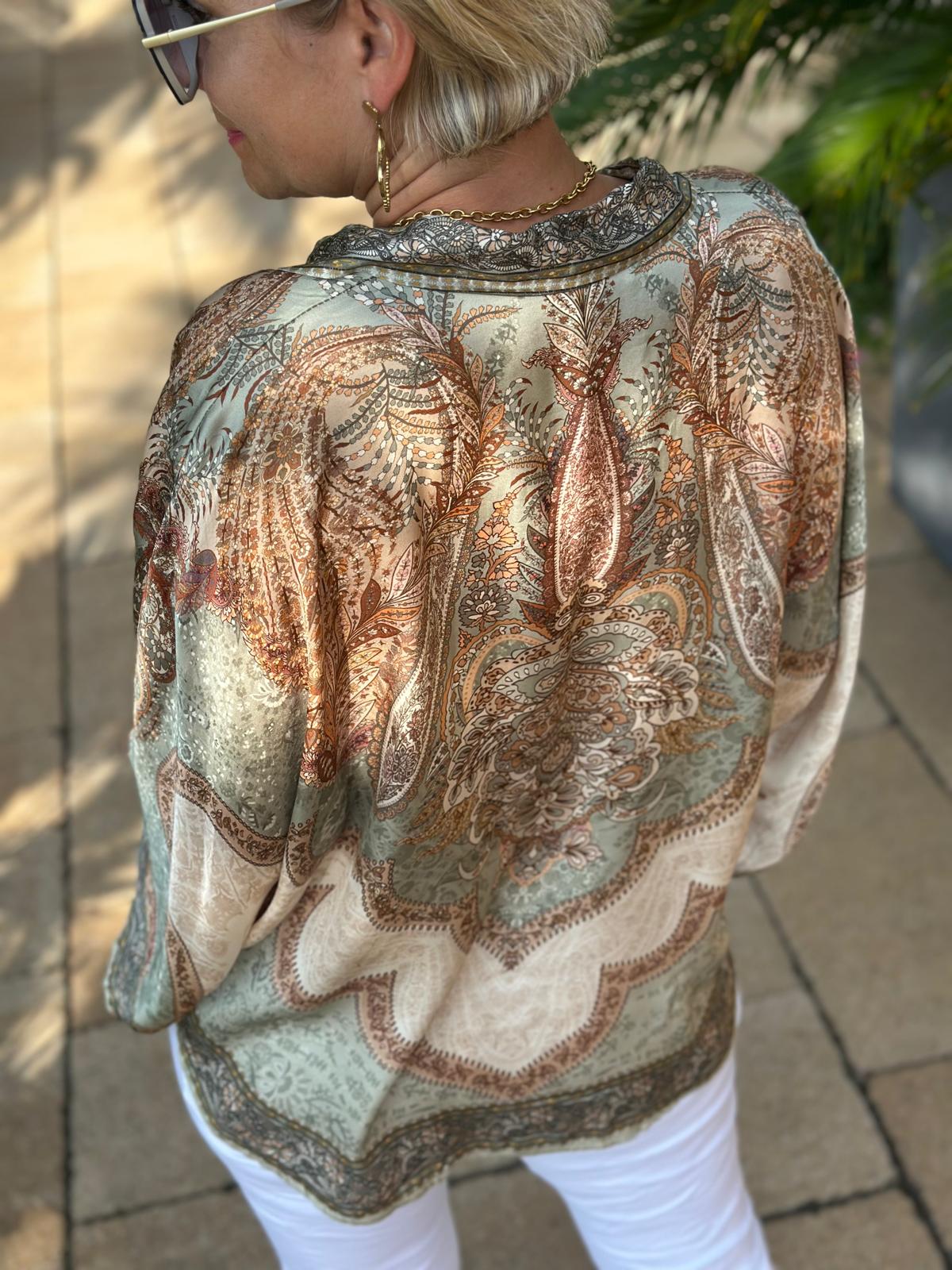 Bluse "Sahara Paisley"