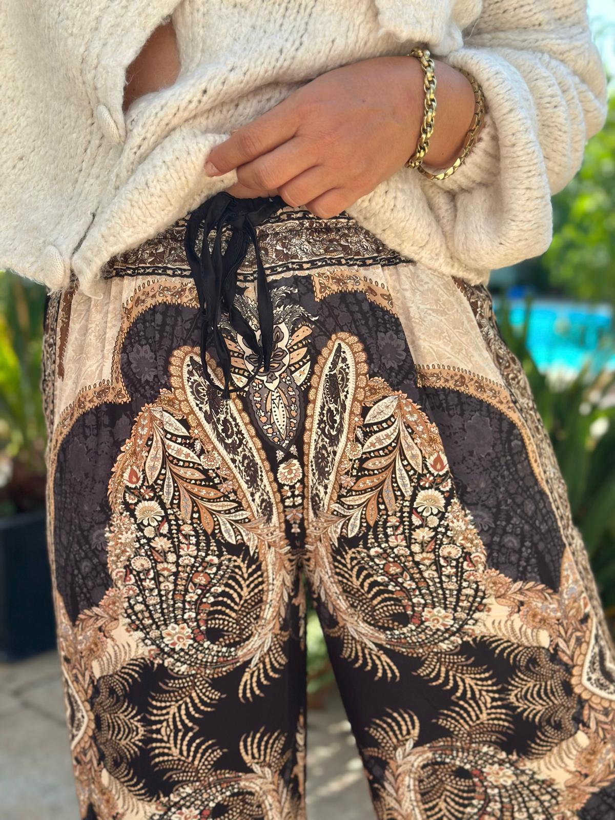 Hose "Midnight Paisley"