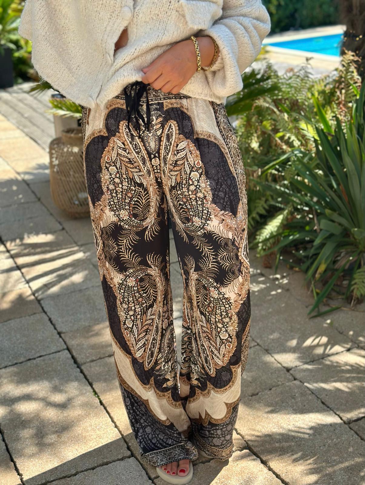 Hose "Midnight Paisley"