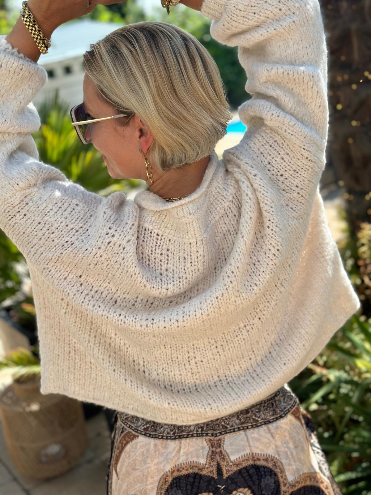Strickjacke "Vanilla Cloud"