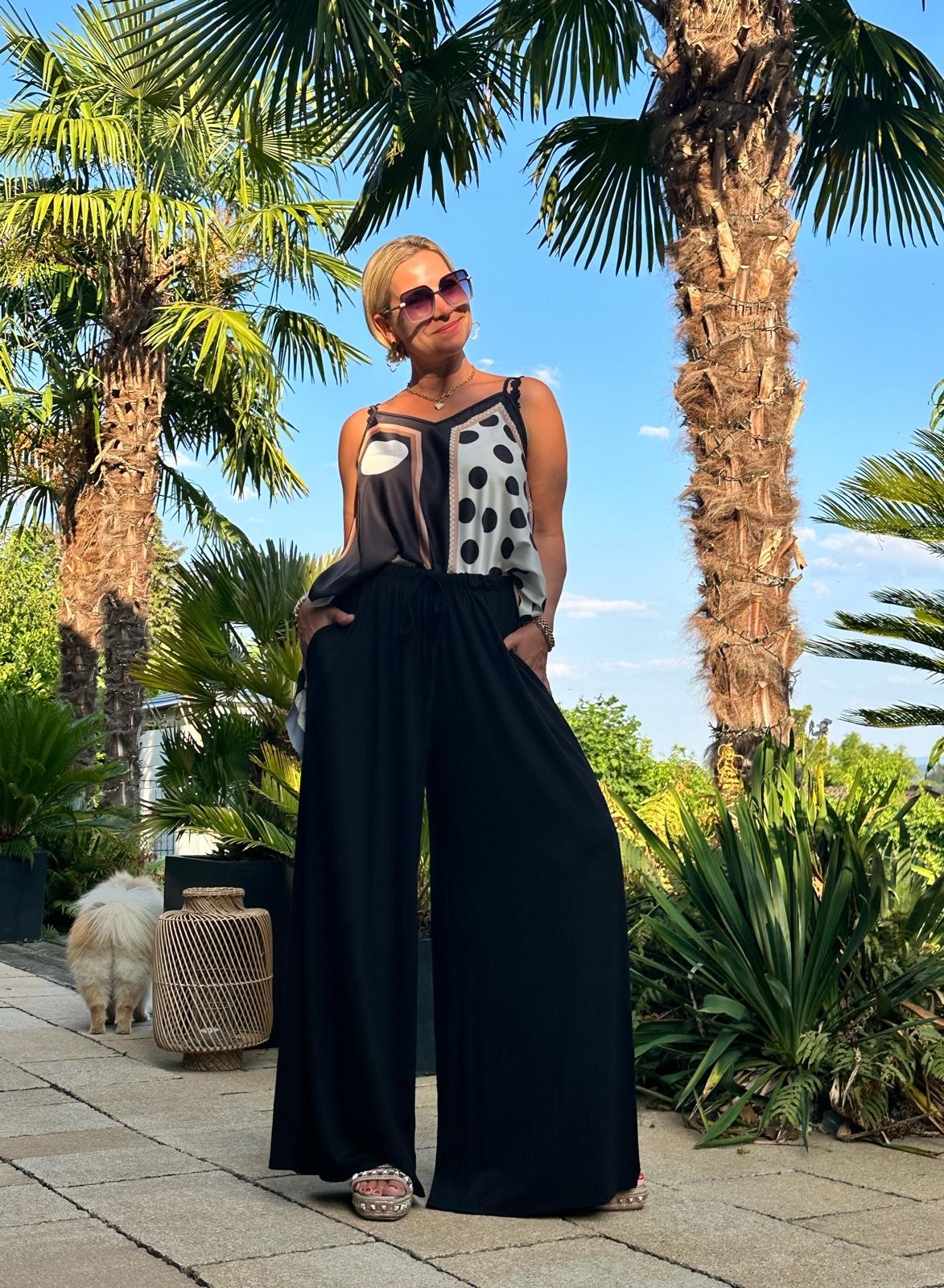 La Dolce Vita Hose in Schwarz