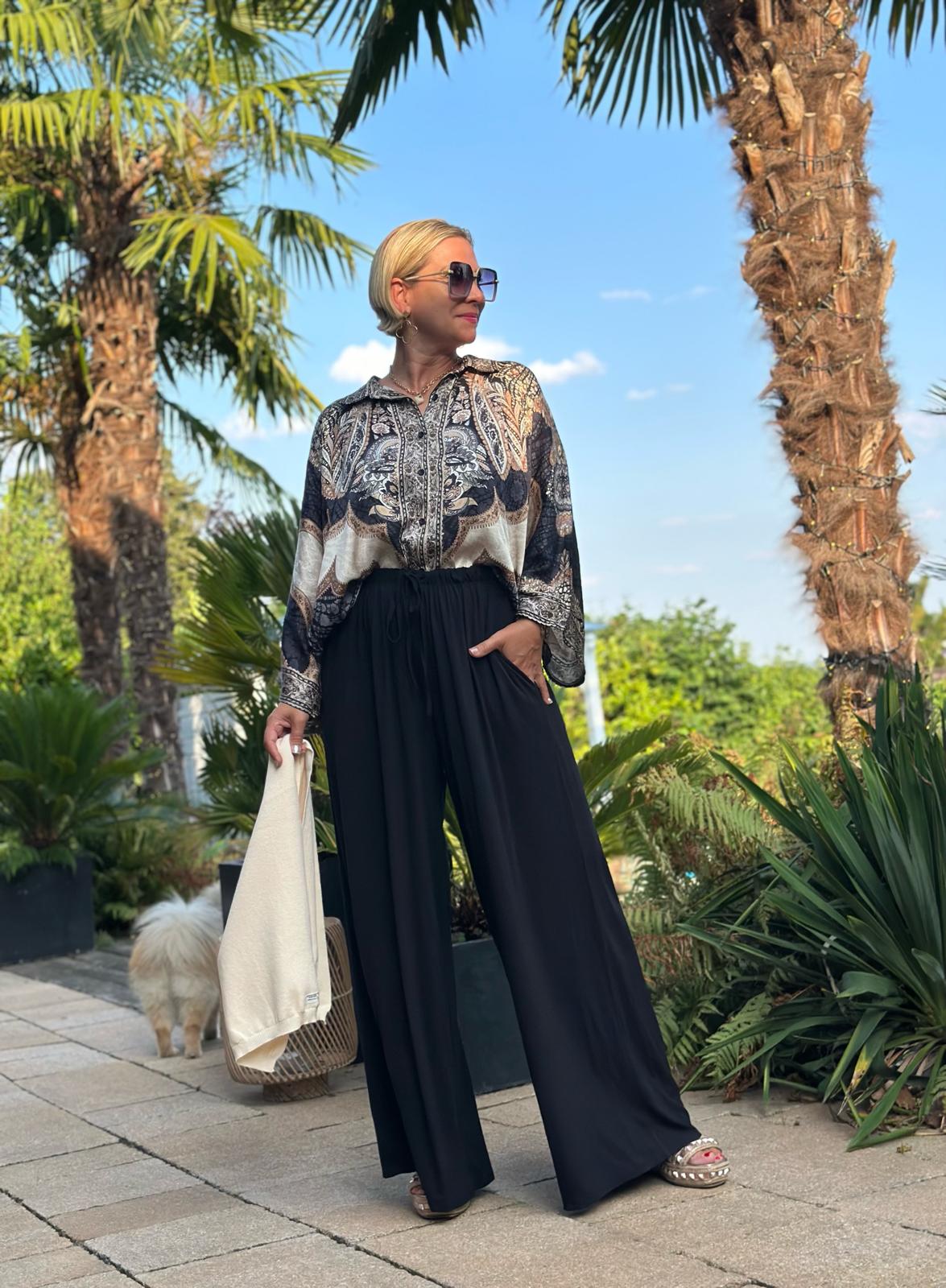 La Dolce Vita Hose in Schwarz
