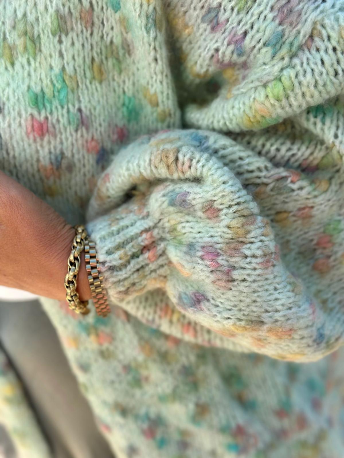 Strickjacke "Pistachio Dreams"