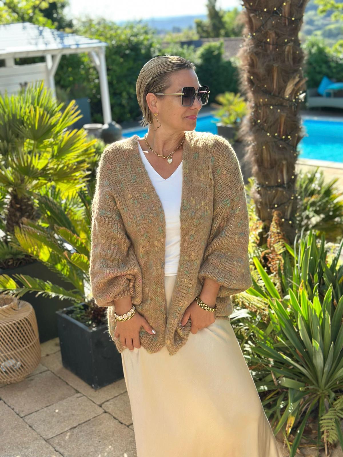 Strickjacke "Honey Oat"