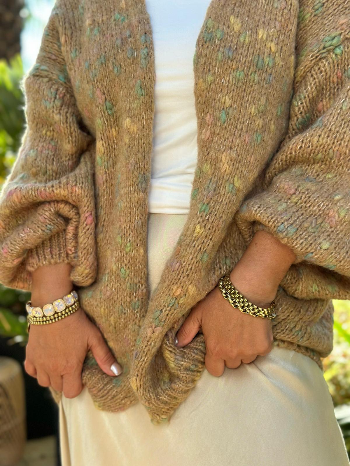 Strickjacke "Honey Oat"