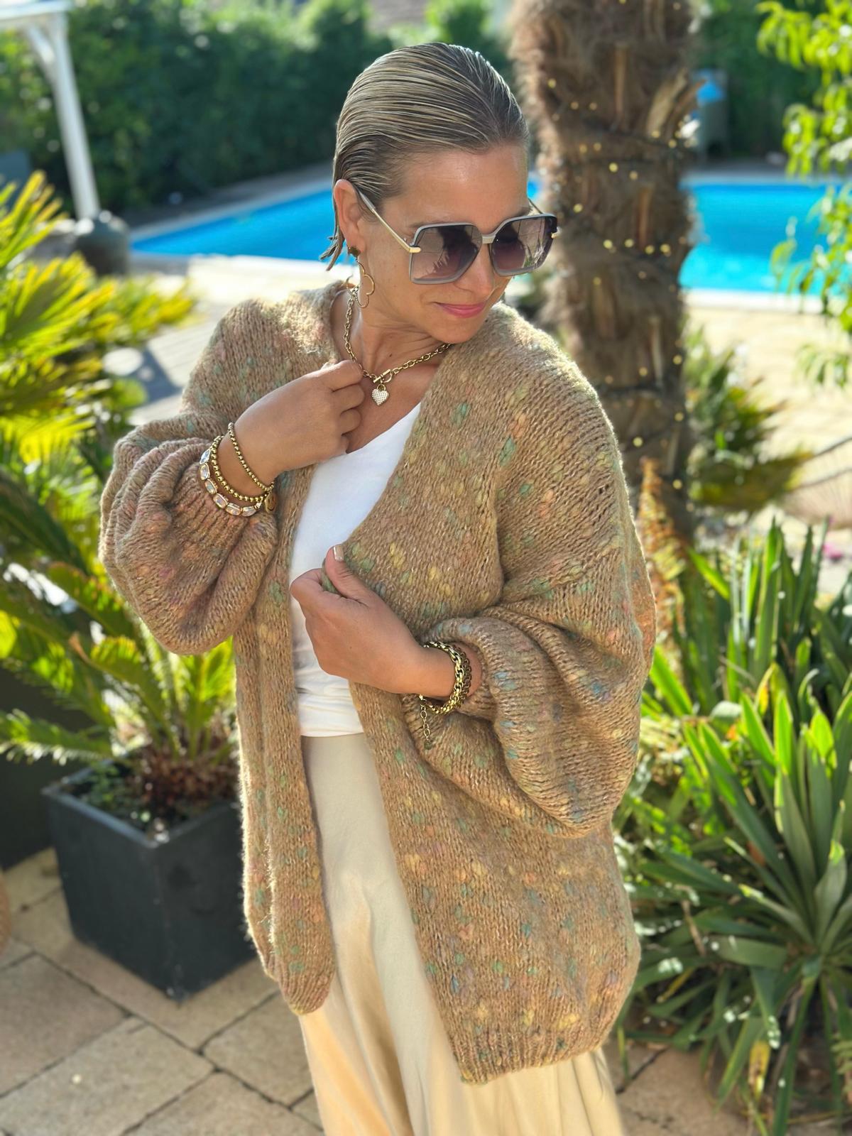 Strickjacke "Honey Oat"