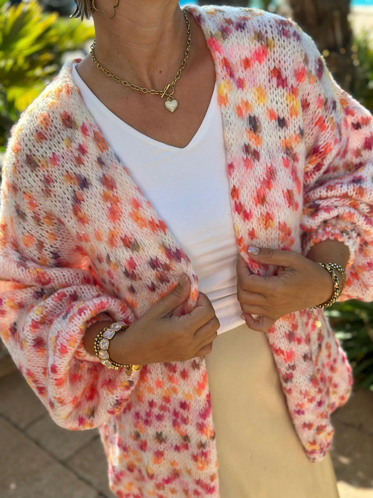 Strickjacke "Candy Blossom"