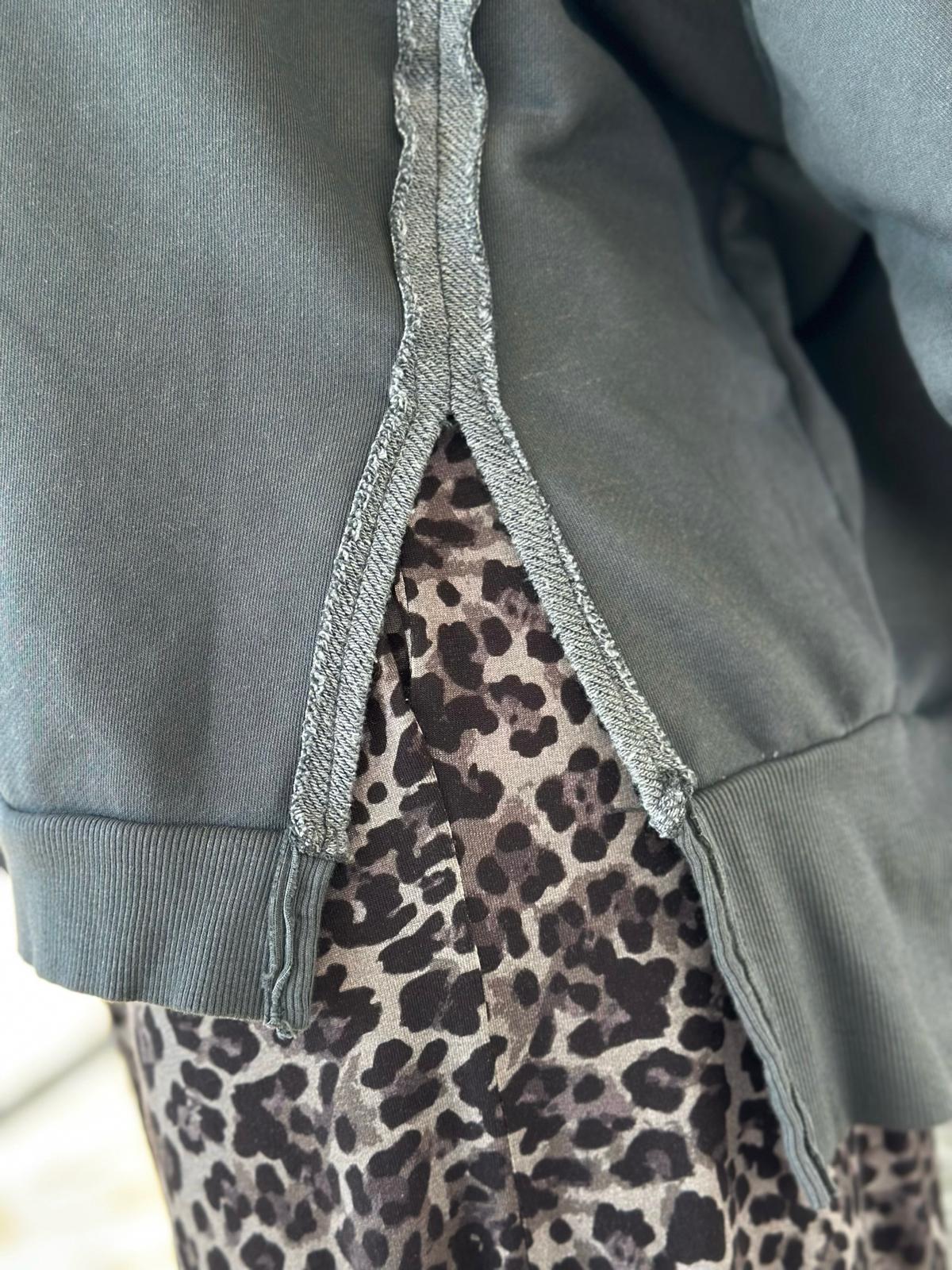 Sweatshirt "LIEB'S" - Dark Grey