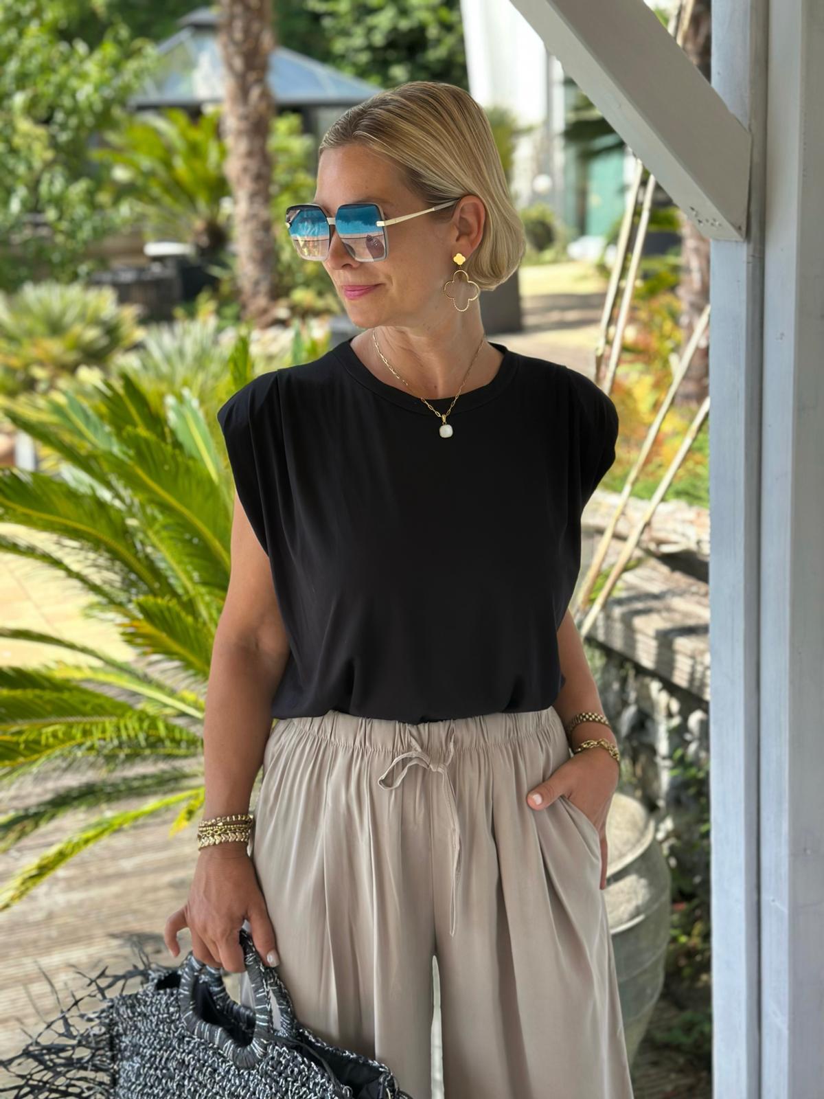 Shirt "Urban Chic" in Schwarz