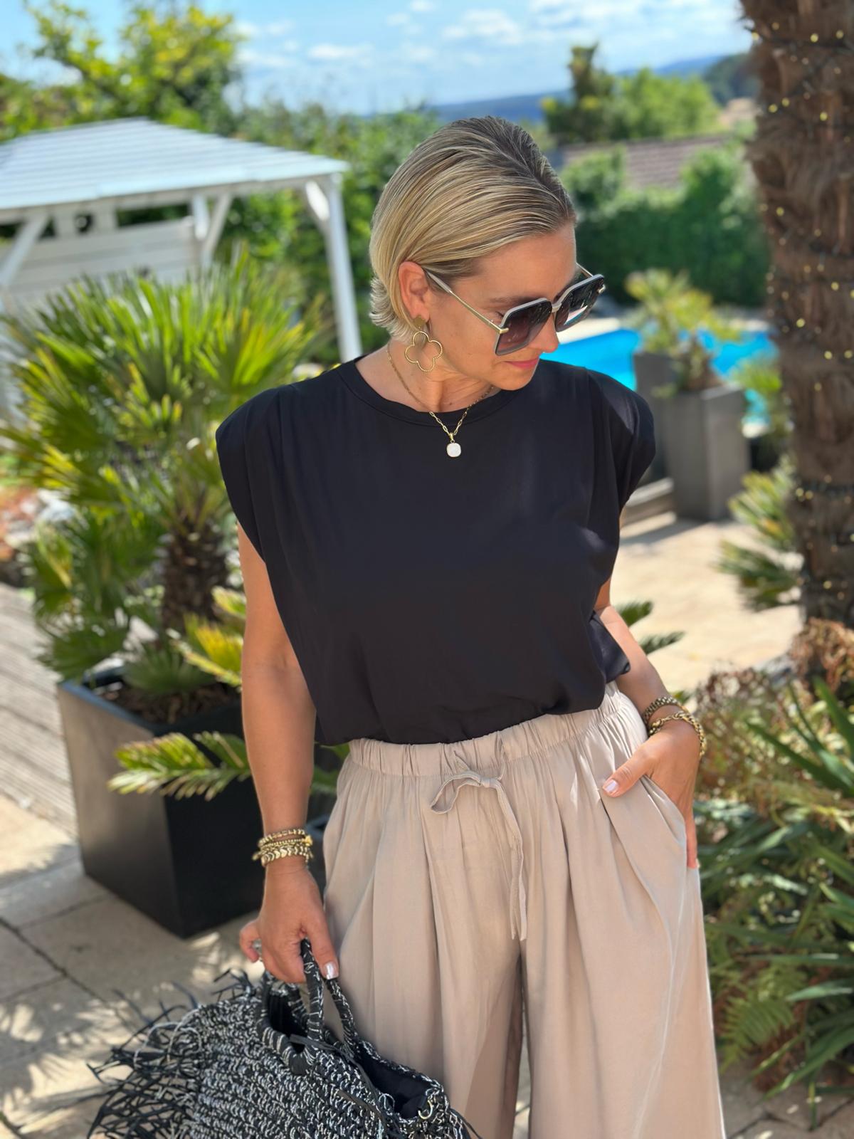 Shirt "Urban Chic" in Schwarz