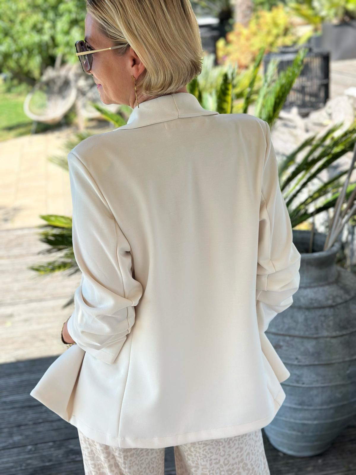 Blazer "Monaco Chic" in Cremé