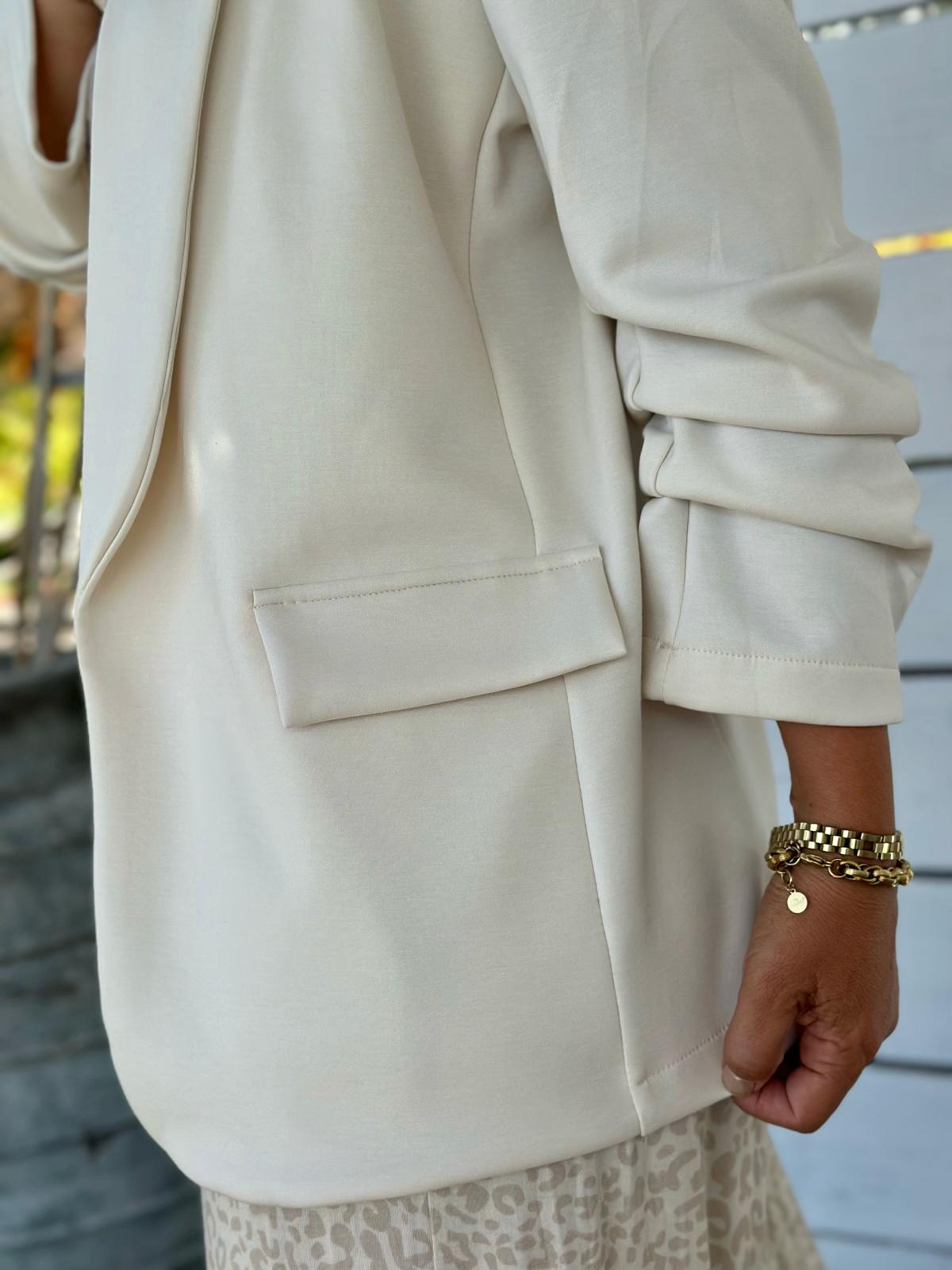 Blazer "Monaco Chic" in Cremé