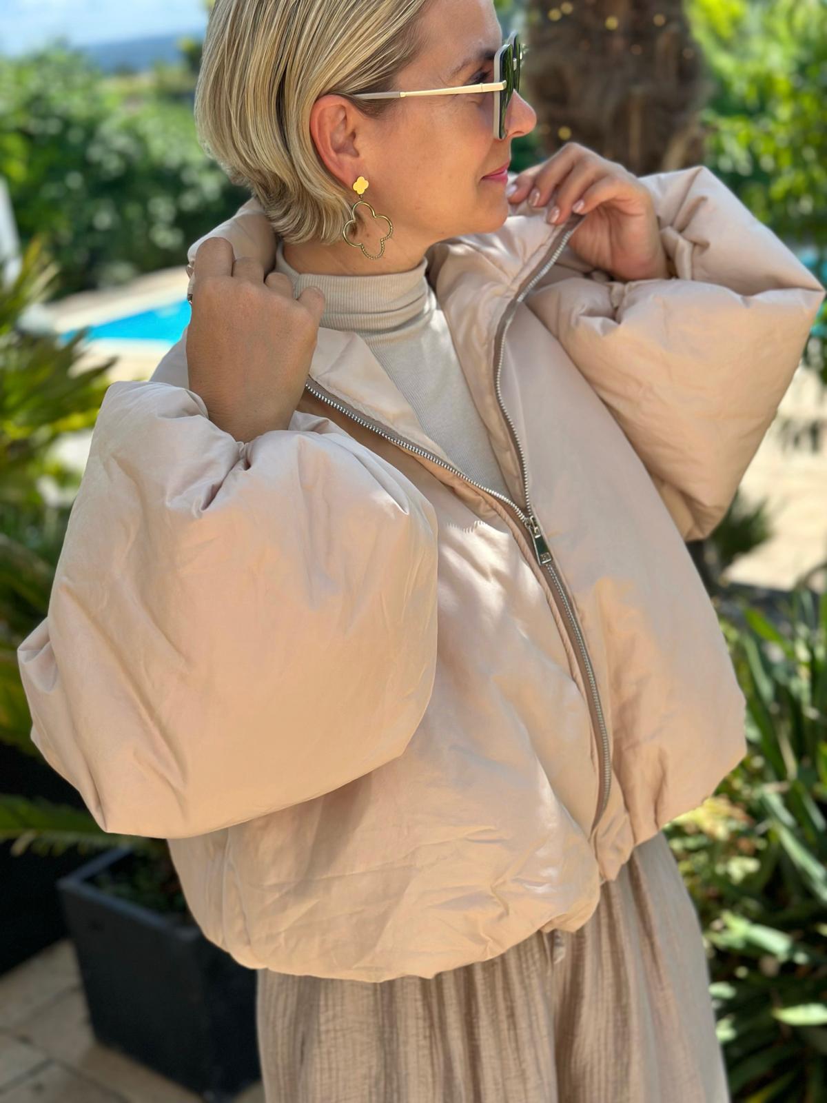 Vanilla Cloud Puffer Jacket