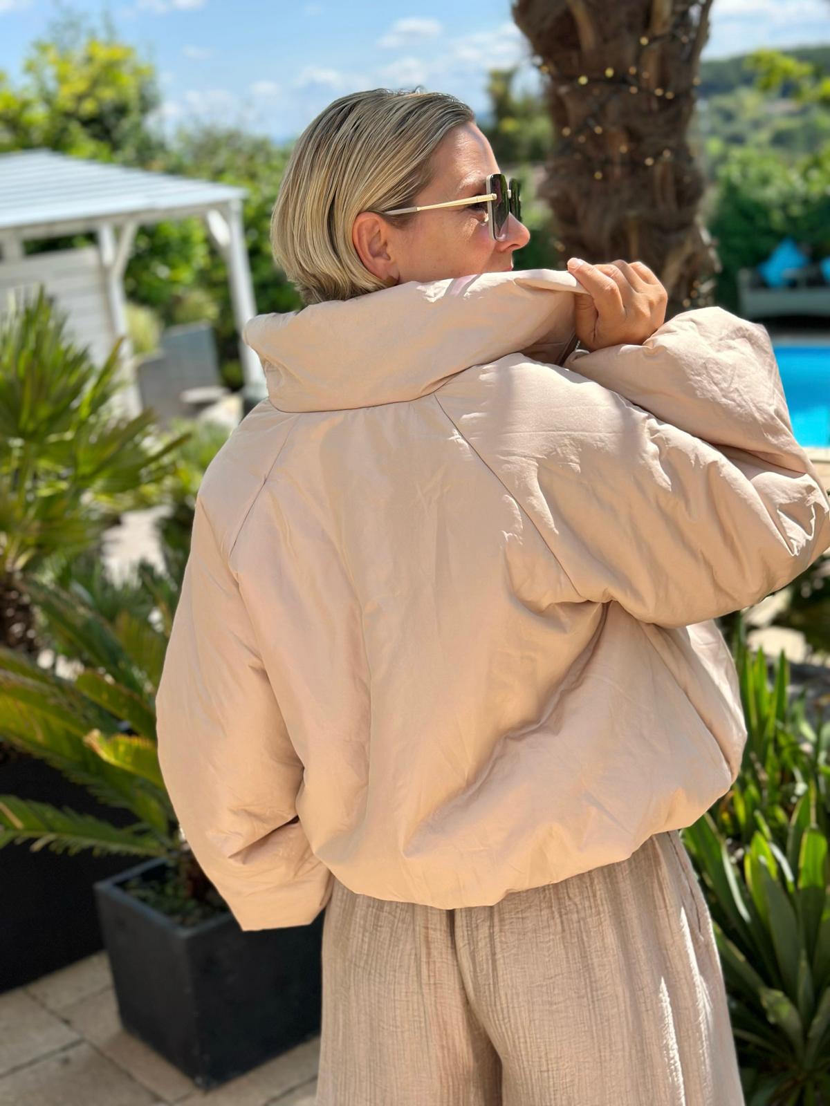 Vanilla Cloud Puffer Jacket